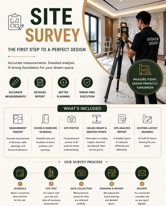 🏠📋👷Site Survey / Visit Service