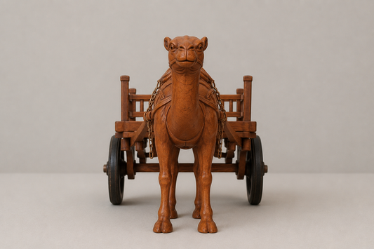 ✨ Handcrafted Camel Cart – A Symbol of Tradition & Elegance ✨