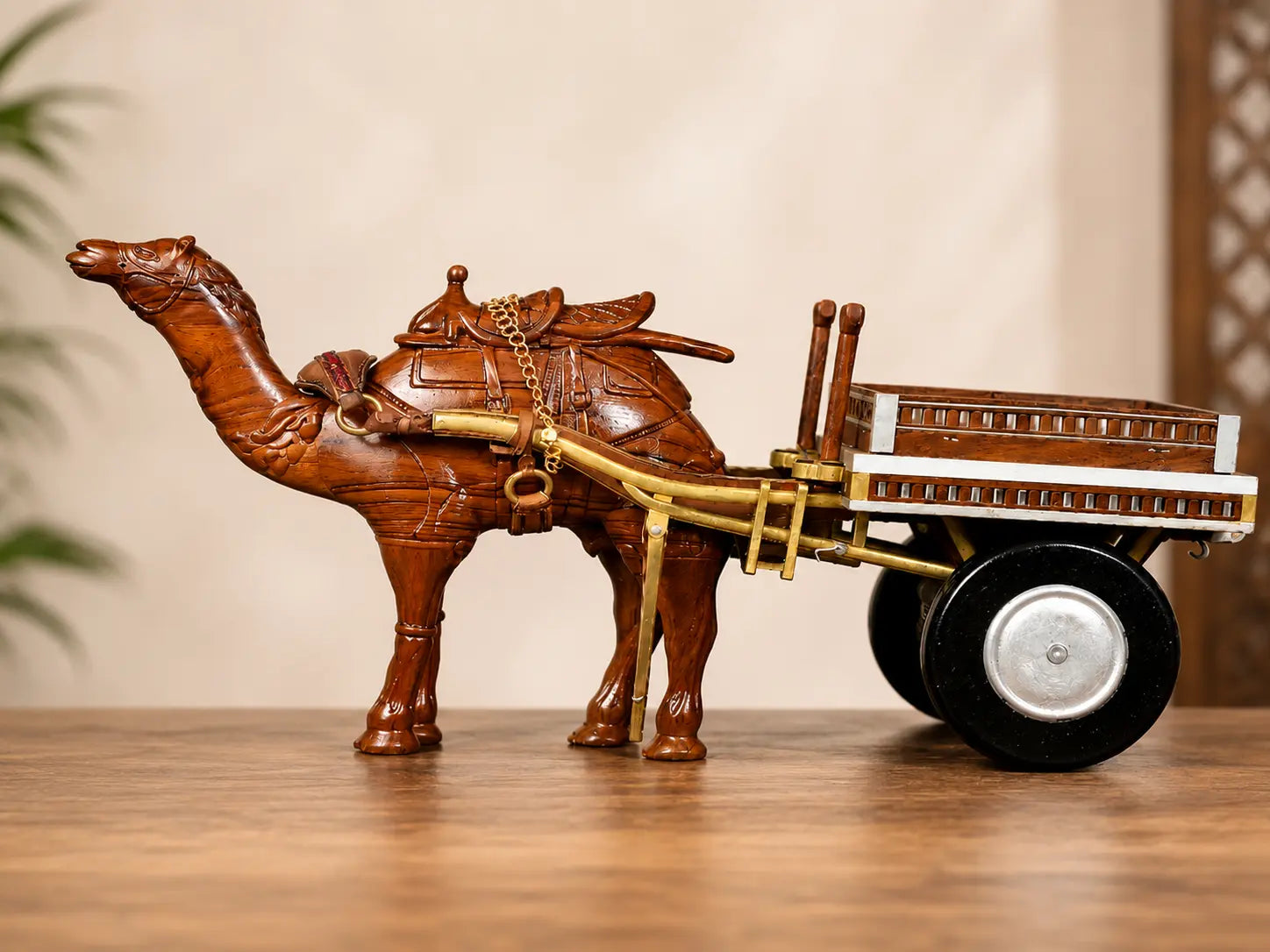 ✨ Handcrafted wooden Camel Cart – A Symbol of Tradition & Elegance ✨ LIVSURFACE