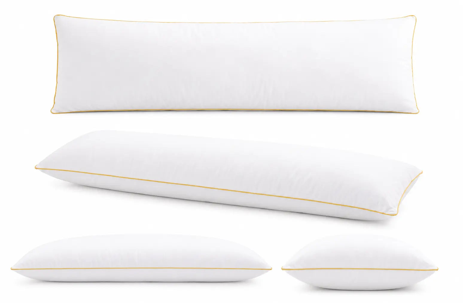 FEATHER FABRIC Fill Long Body Hug Hugging Pillow Bed Cushion Pad Anime Rectangle Sleep Nap Pillow Soft Insert Filler Core LIVSURFACE