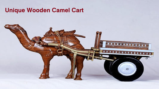 ✨ Handcrafted Camel Cart – A Symbol of Tradition & Elegance ✨