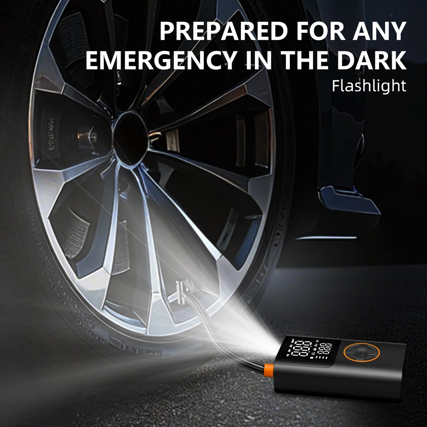 Wireless Air Compressor 150 PSI | Portable Tire Inflator